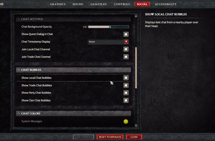 diablo 4 beta: how to disable chat