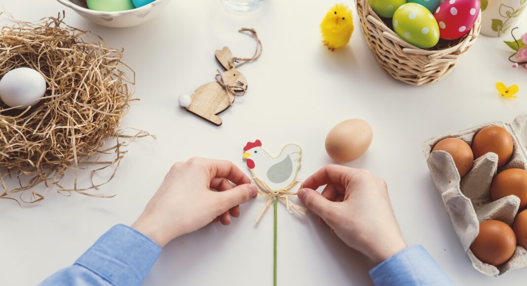 easter wooden ornaments