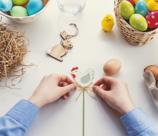 easter wooden ornaments
